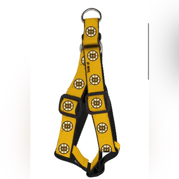 New All Star Dogs Boston Bruins dog harness size small NHL - Picture 1 of 7